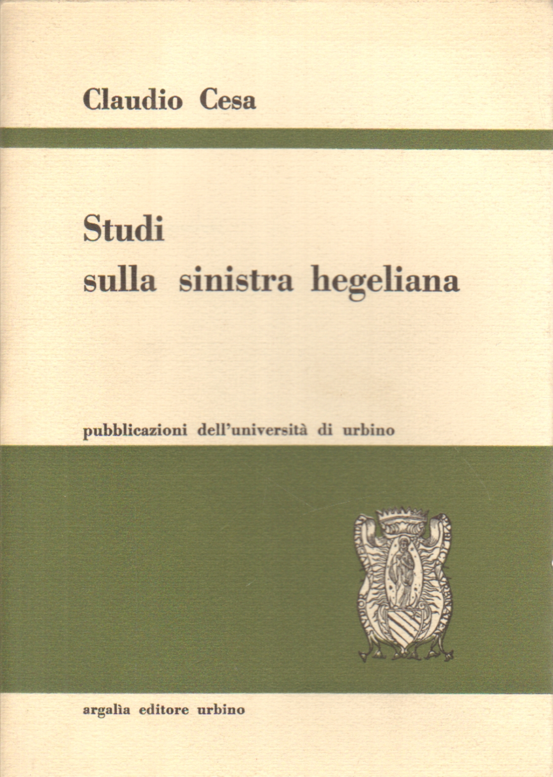 Estudios sobre la izquierda hegeliana