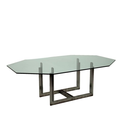 Gavina Sarpi Table Vintage Design Carlo Scarpa Crystal 1970s