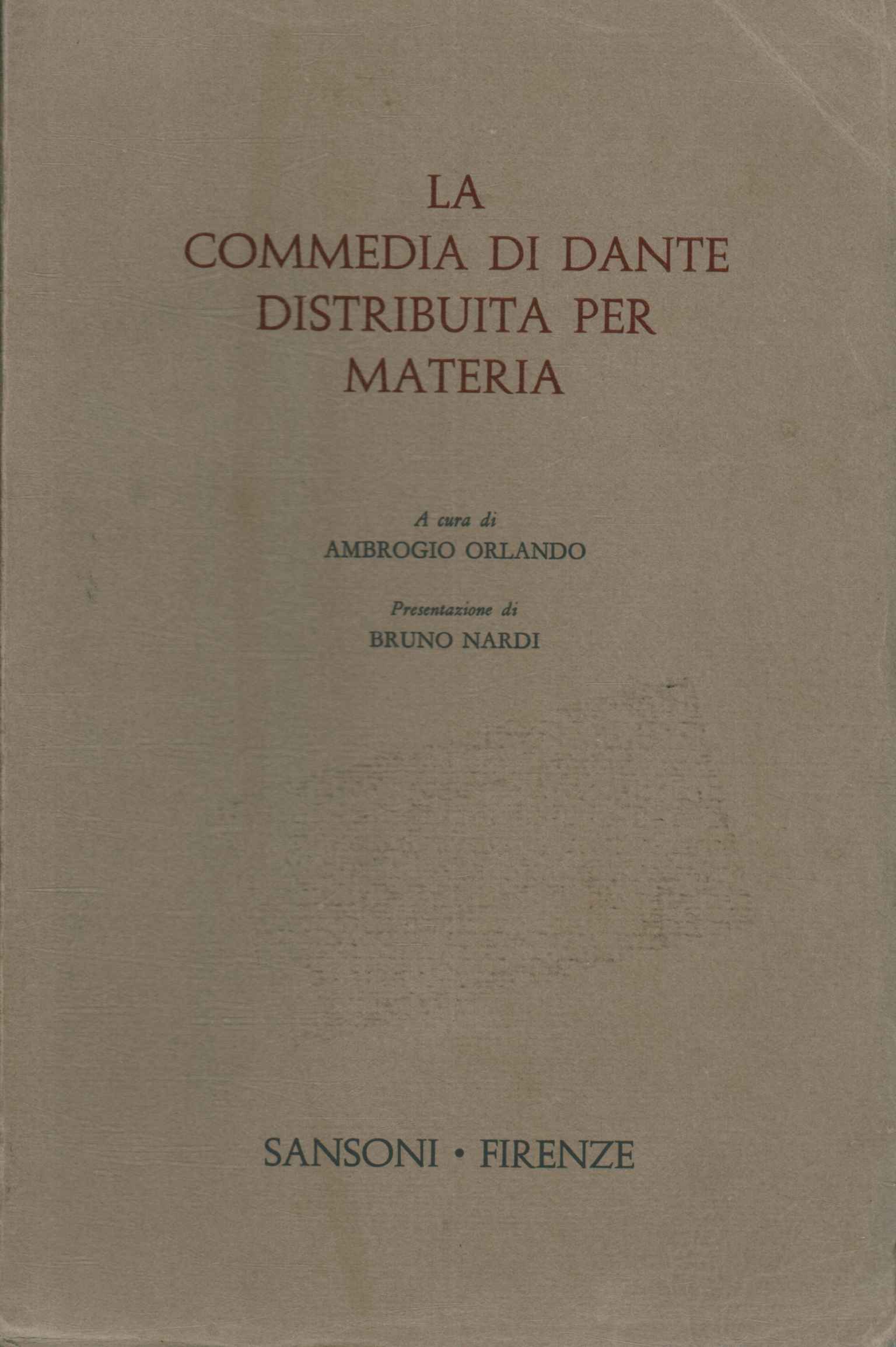 La Comedia de Dante distribuida por m