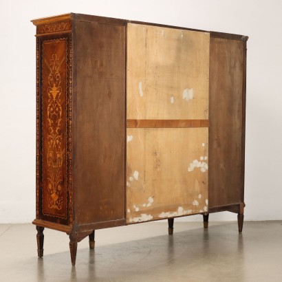 Credenza Intarsiata in Stile Neoclassico