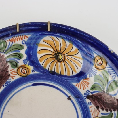 Pair of Majolica Plates