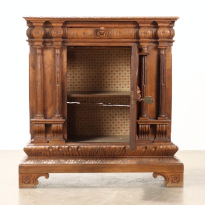 cabinet, Small Neo-Renaissance Sideboard