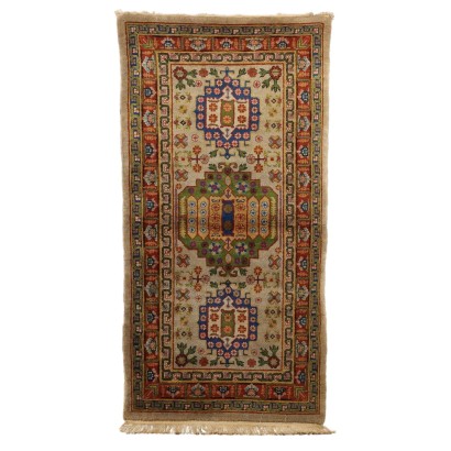 Antiker Ardebil Teppich Baumwolle Feiner Knoten Iran 175 x 90 cm