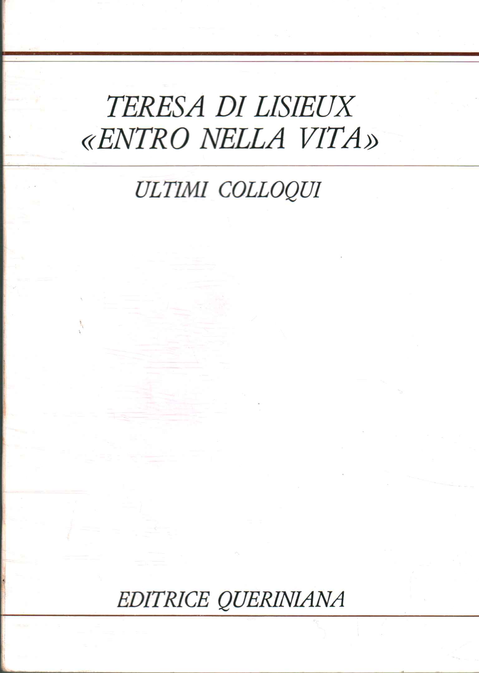 Entro nella vita\