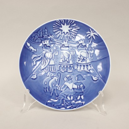 Royal Copenhagen Christmas Plate Enfant,Les Trois Rois,Ingrid Jensen,Ingrid Jensen,Ingrid Jensen,Ingrid Jensen