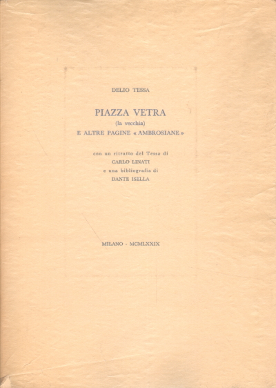 Piazza Vetra (die alte) und andere Seiten