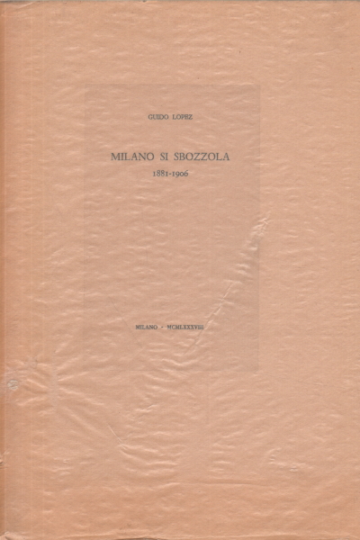 Milán toma forma (1881-1906)