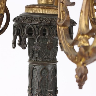 Pair of Neo-Gothic Candelabra