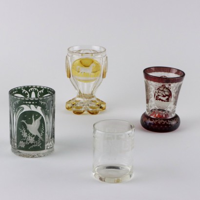 Group of Four Glasses