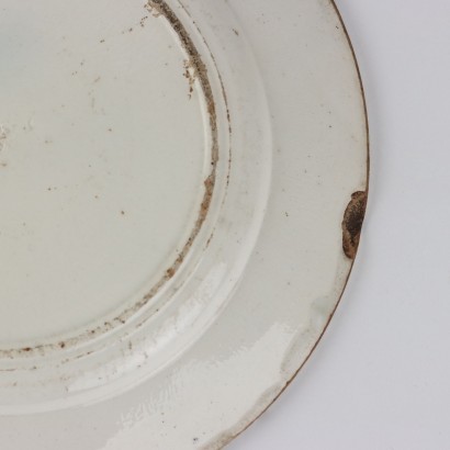 Earthenware Plate by Venet Manufacture