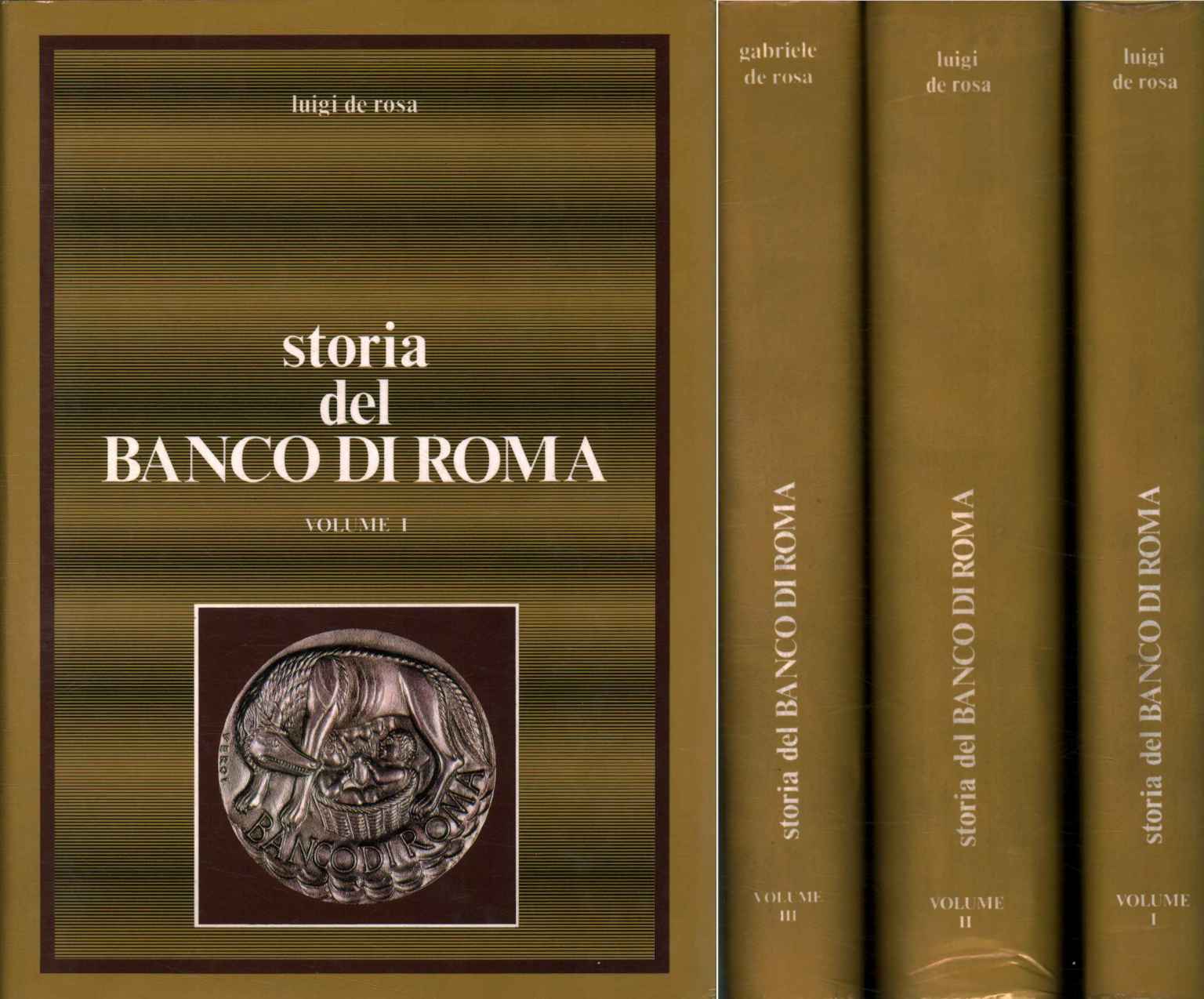 History of the Bank of Rome (3 Volumes)