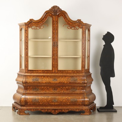 Dutch Baroque Style Display Cabinet