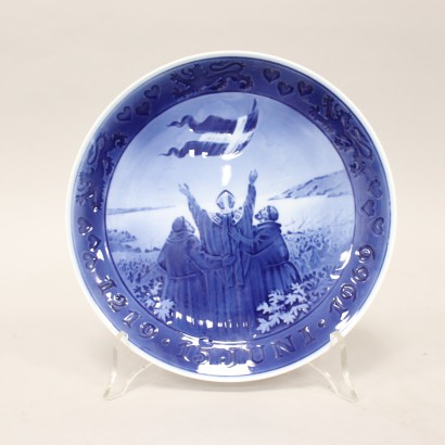 Royal Copenhagen Commemorative Plate 1219,Royal Copenhagen 1219 15 June 1969