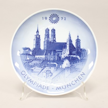 Royal Copenhagen Plate Munich 1972 Olympic Games Bing Grondahl