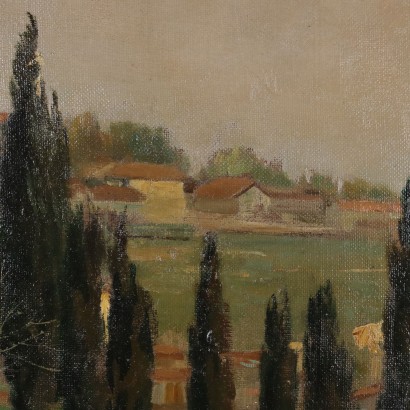 Painting by Arnaldo Annoni, Hilly landscape, Arnaldo Annoni, Arnaldo Annoni, Arnaldo Annoni, Arnaldo Annoni, Arnaldo Annoni