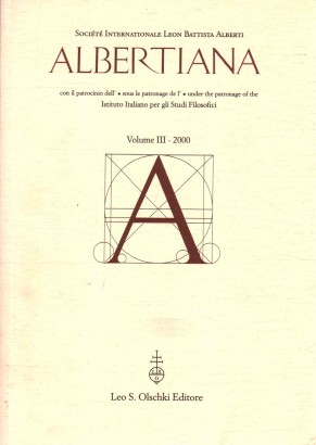 Albertiana (Volume III-2000)