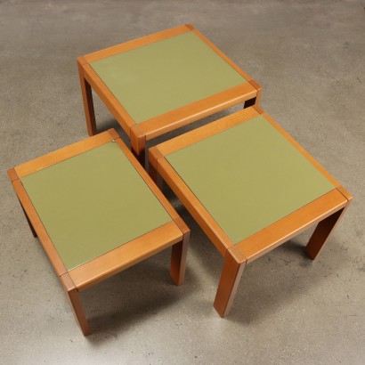 Trio de tables basses des années 80 et 90