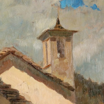 Painting by Domenico De Bernardi, Glimpse of a village, Domenico De Bernardi, Domenico De Bernardi, Domenico De Bernardi, Domenico De Bernardi, Domenico De Bernardi, Domenico De Bernardi, Domenico De Bernardi, Domenico De Bernardi