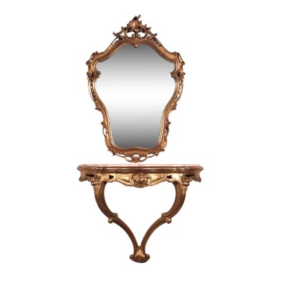 Console and Mirror in Baroque Style