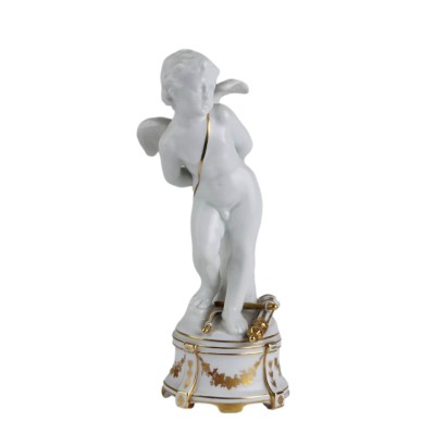 Putto in Porcelain Ginor Manufactory