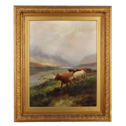 Peinture de Henry Robinson Hall, Highland Cattle Loch Venachar, Henry Robinson Hall, Highland Cattle Loch Venachar, Henry Robinson Hall, Highland Cattle Loch Venachar, Henry Robinson Hall, Highland Cattle Loch Venachar, Henry Robinson Hall, Highland Cattle Loch Venachar, Highland Cattle Loch Venachar,Loch Venachar des bovins des Highlands,Loch Venachar des bovins des Highlands,Henry Robinson Hall