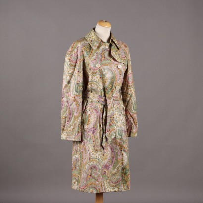 Etro Trench-coat en toile cirée