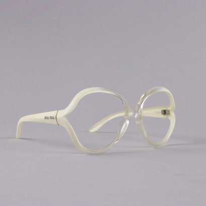 Miu Miu Monture de Lunettes Vintage Plastique Italie