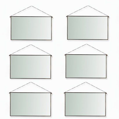 Set of Six Wall Displays