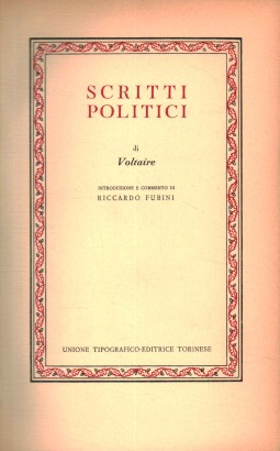 Scritti politici di Voltaire