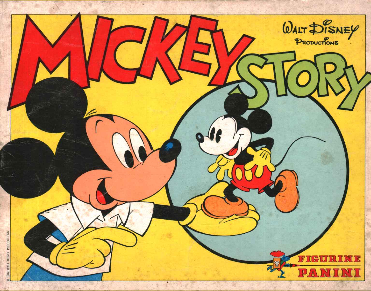 Mickey story album (without stickers)