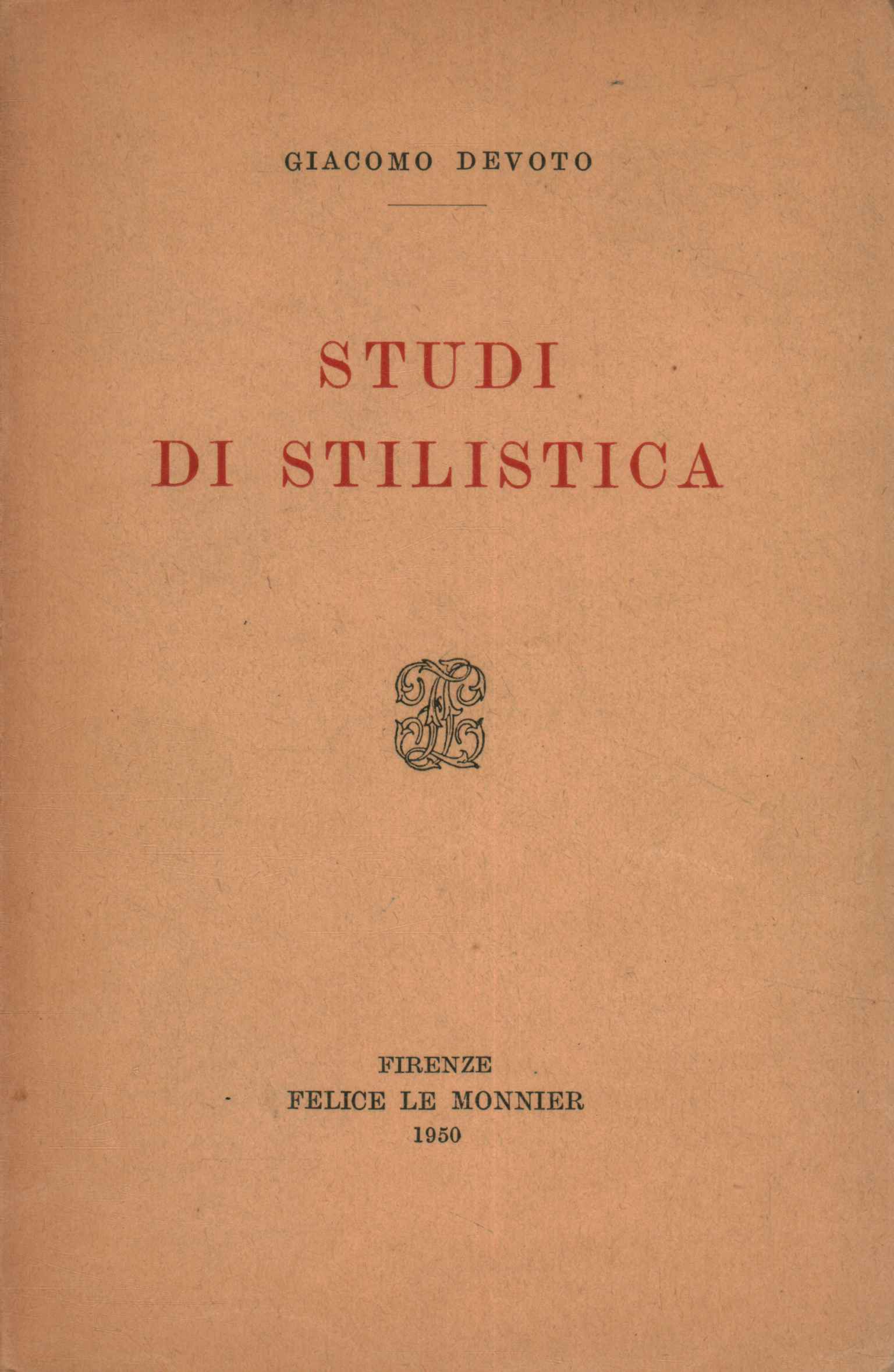 Studium der Stilistik