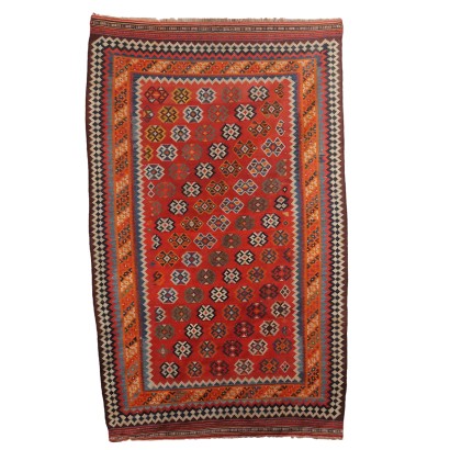 Tapis Kilim Ancien Laine Noeud Fin 250 x 148 cm