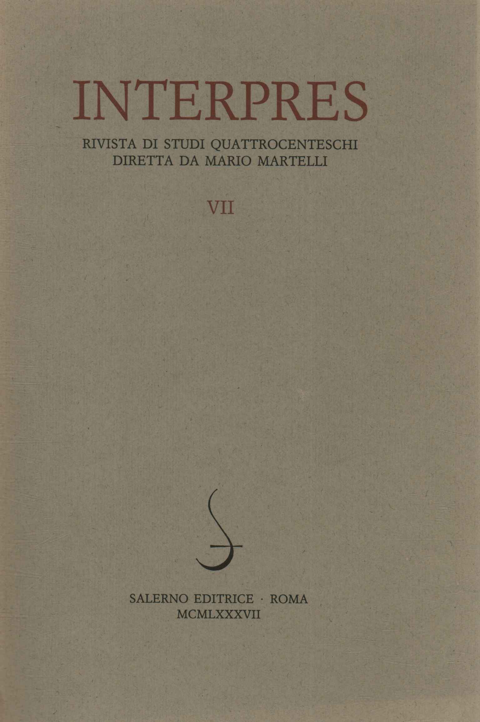 Interprétation VII