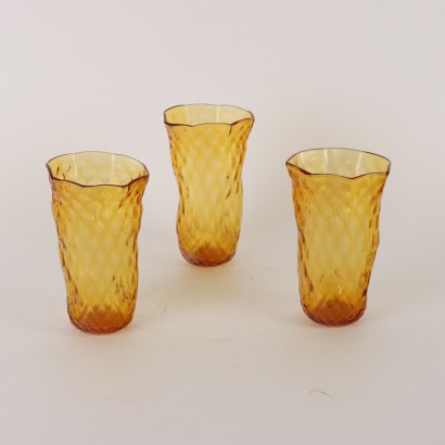 Vintage Vases La Murrina Colored Glass XX-XXI Century