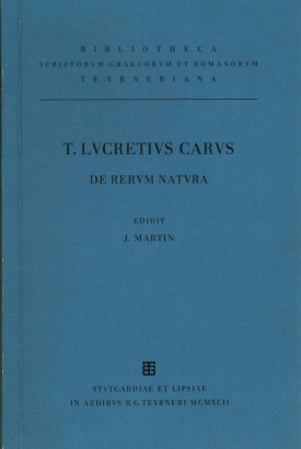 T. Lucreti Cari De rerum natura. Libri sex