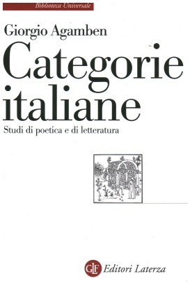 Categorie italiane. Studi di poetica e di letteratura