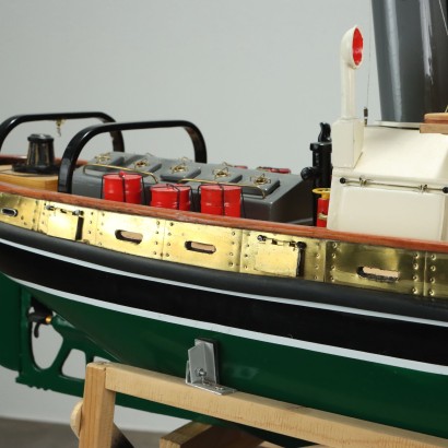 Tall Tugboat Ship Model