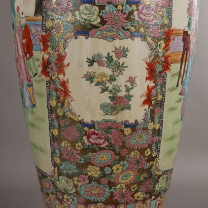 Large Porcelain Baluster Vase