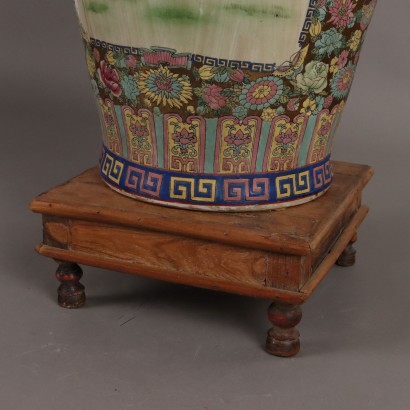 Large Porcelain Baluster Vase