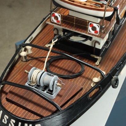 Tall Tugboat Ship Model