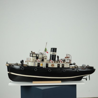 Tall Tugboat Ship Model