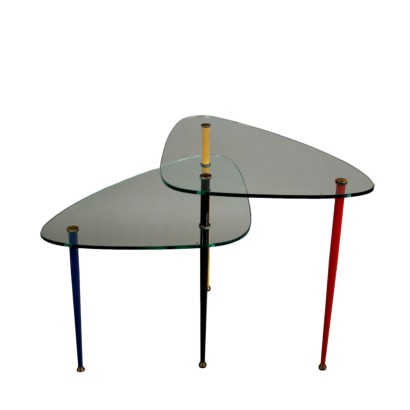 Vitrex Arlecchino Coffee Table Design Edoardo Paoli 1950s-1960s