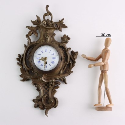 Gilded Bronze Wall Clock