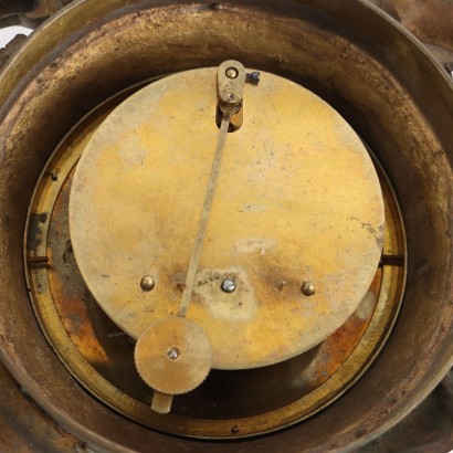 Gilded Bronze Wall Clock