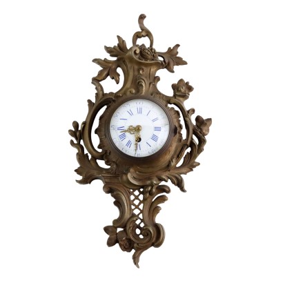 Gilded Bronze Wall Clock