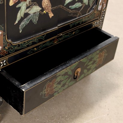 Bedside table,Chinoiserie bedside table