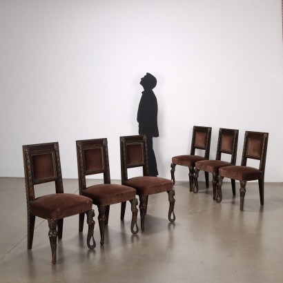 Groupe de 6 chaises, Groupe de six chaises