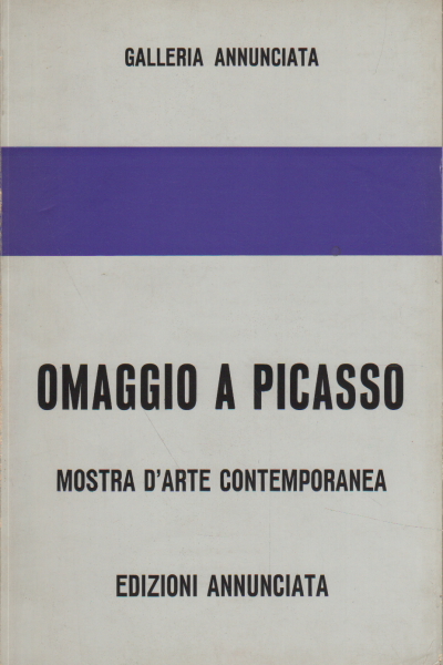 Hommage à Picasso dans une exposition d'art contemporain, Galleria Annunciata