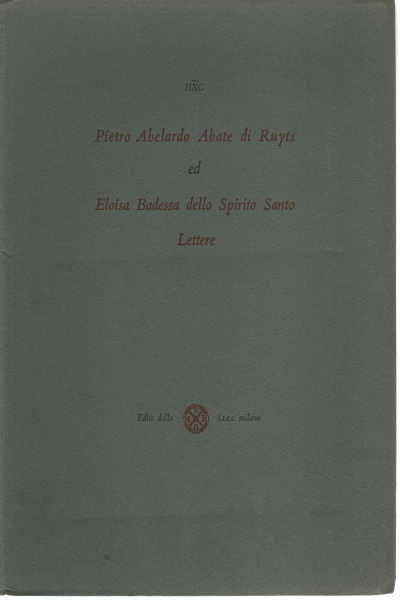 Pietro Abelardo Abt von Ruyts und Eloisa Äbtissin d, Luigi Chiodini