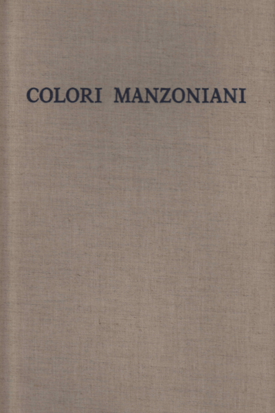 Colori manzoniani, Claudio Cesare Secchi